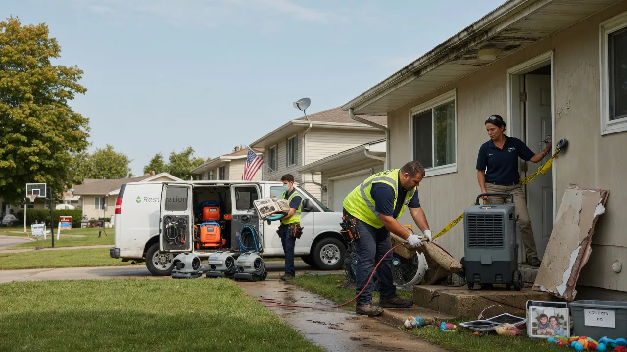 Water Damage Restoration in Riverside, PA near me